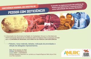 Read more about the article Conferência  Regional dos Direitos das Pessoas com Deficiência
