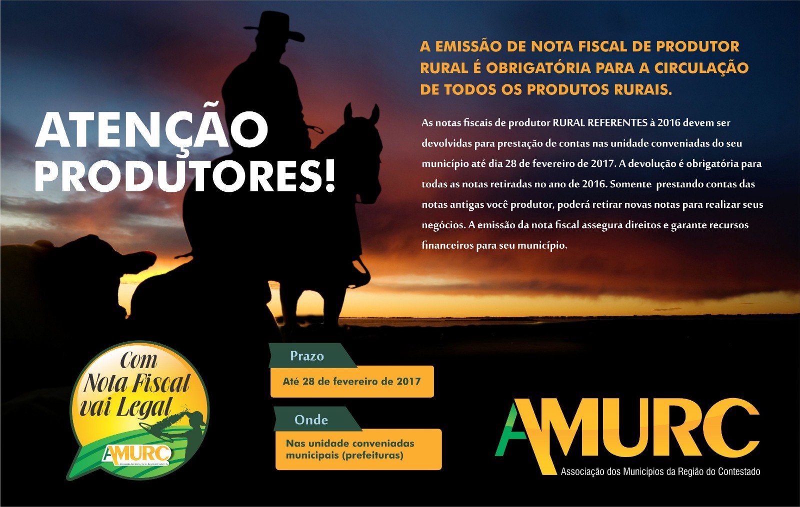 You are currently viewing ATENÇÃO PRODUTORES!