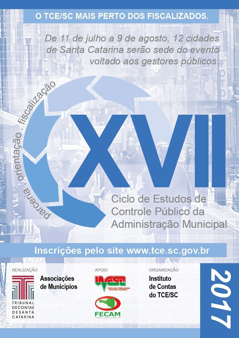 You are currently viewing XVII Ciclo de Estudos de Controle Público da Administração Municipal