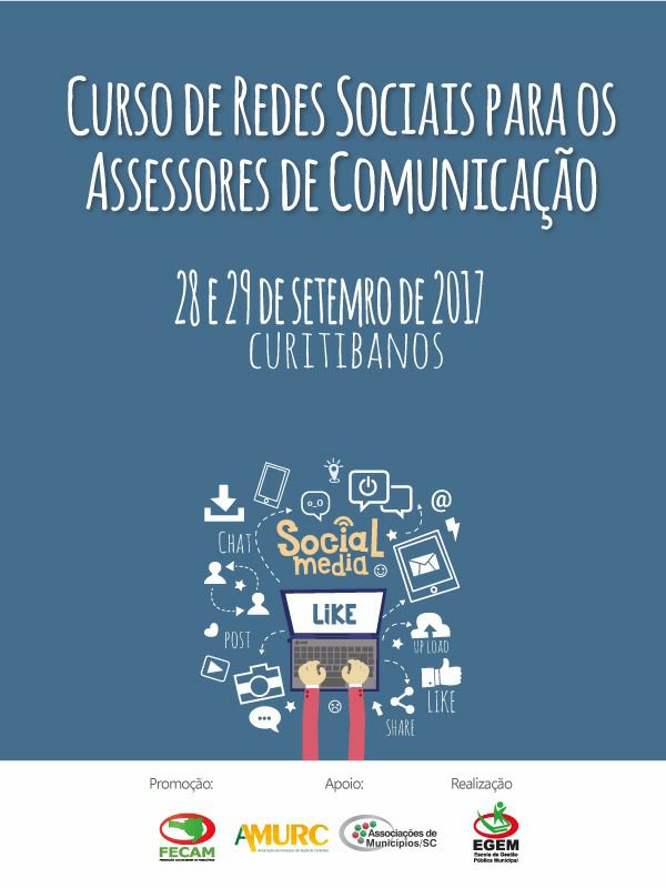 You are currently viewing AMURC PROMOVE CURSO DE REDES SOCIAIS PARA OS ASSESSORES DE COMUNICAÇÃO