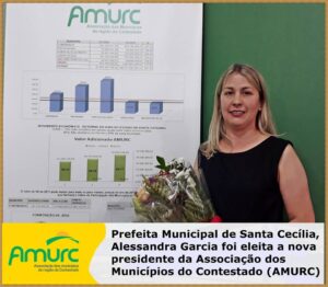 Read more about the article Prefeita de Santa Cecília assume a presidência da AMURC