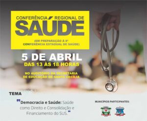 Read more about the article Conferência Regional de Saúde em Santa Cecília