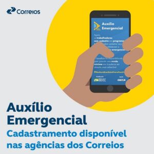 Read more about the article Agências dos Correios, em todos os Municípios do país, realizam cadastro do auxílio de R$ 600