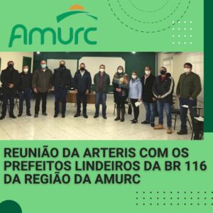 Read more about the article AMURC recebe visita da ARTERIS