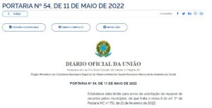 Read more about the article Atenção Municípios: prazo para solicitação da segunda parcela do recurso extraordinário se encerra dia 16