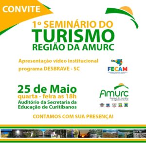 Read more about the article AMURC Realiza I Seminário de Turismo da Região do Contestado