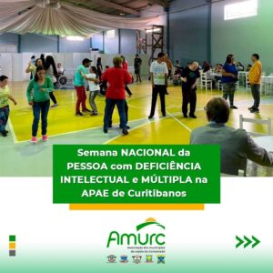 Read more about the article Amurc participa da Semana Nacional da Pessoa com Deficiência