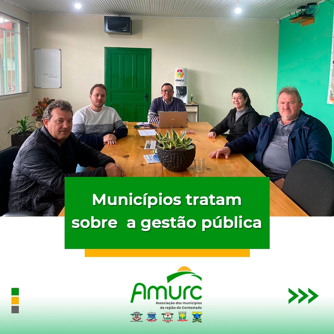 You are currently viewing Municípios tratam sobre a gestão pública