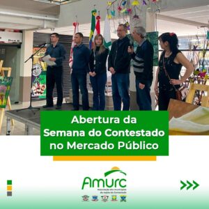 Read more about the article Abertura da Semana do Contestado no Mercado Público