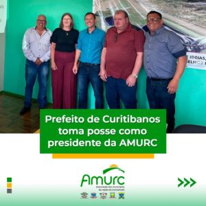 Read more about the article Prefeito de Curitibanos toma posse como presidente da AMURC