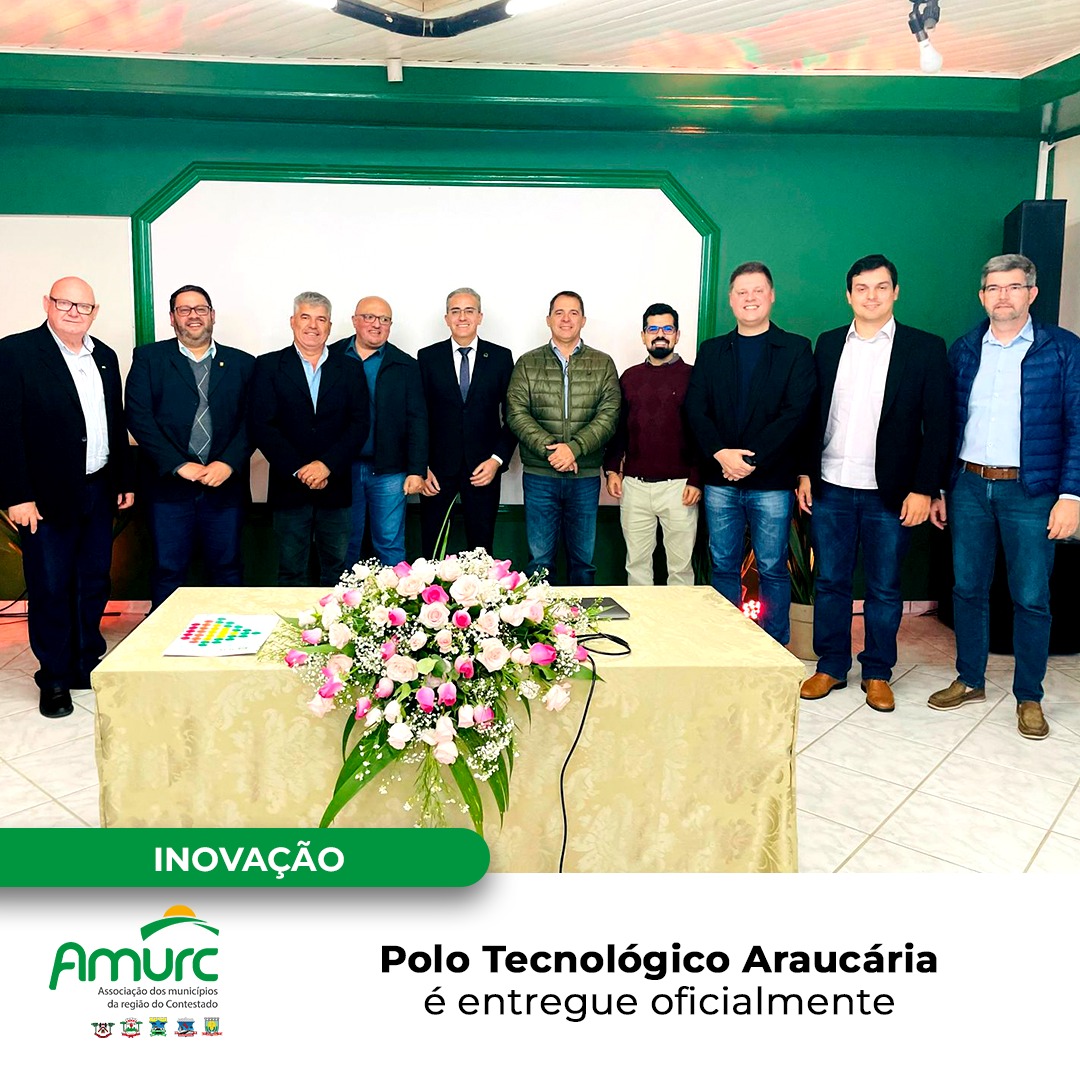 You are currently viewing Polo Tecnológico Araucária é entregue oficialmente
