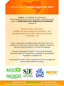 Read more about the article Mobilização de 12 Associações de Municípios de todo o Estado.