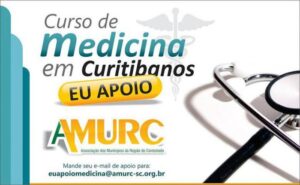 Read more about the article CURSO DE MEDICINA EM CURITIBANOS, APOIE ESSA IDEIA