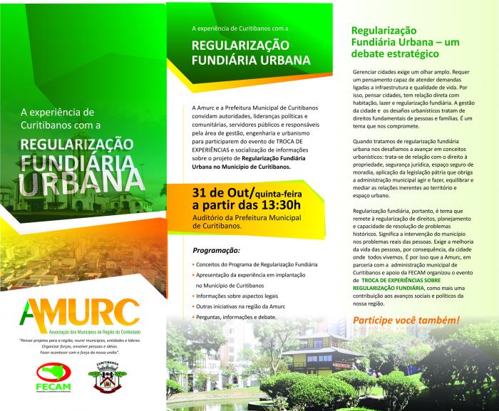 You are currently viewing SEMINÁRIO – REGULARIZAÇÃO FUNDIÁRIA URBANA