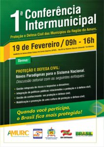 Read more about the article CONFERÊNCIA INTERMUNICIPAL DE DEFESA CIVIL.