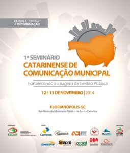 Read more about the article Curitibanos participa do 1º Seminário Catarinense de Comunicação Municipal