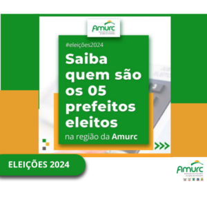 Read more about the article Conheça os 5 prefeitos eleitos na região da AMURC