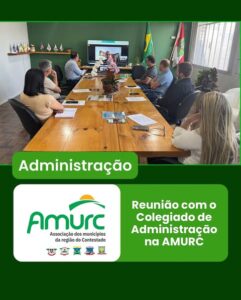 Read more about the article Reunião do Colegiado de Administração da AMURC