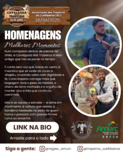 Read more about the article Cavalgada – Homenagens